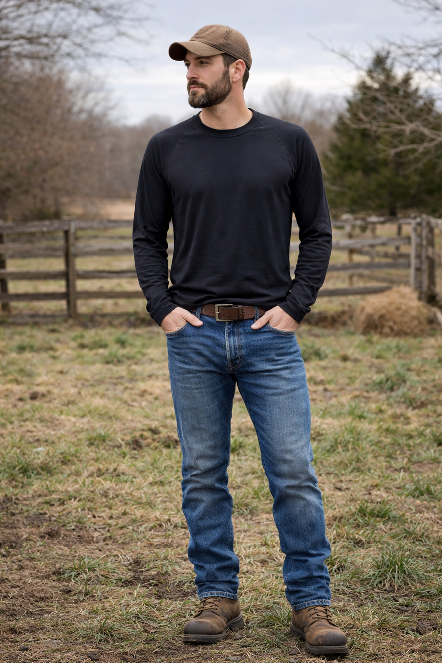 Tyndale Mens M Long FRMC Base Layer 1 Performance FR Long Sleeve T-Shirt OS21-27
